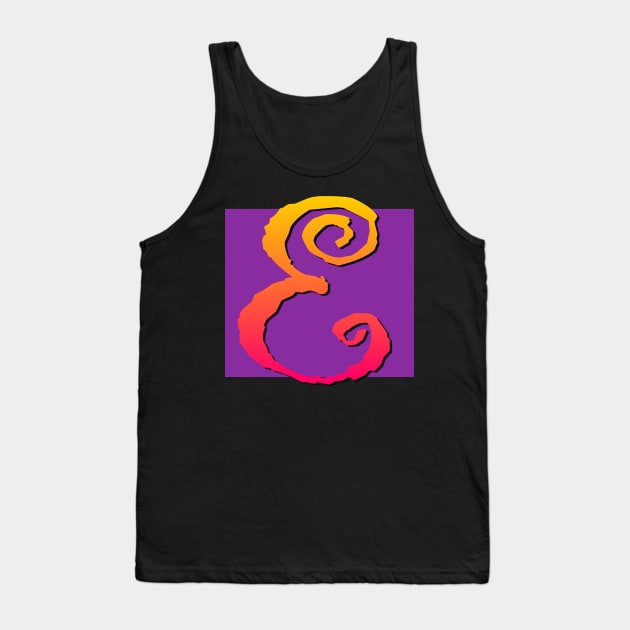 Letter E Tank Top by AlondraHanley